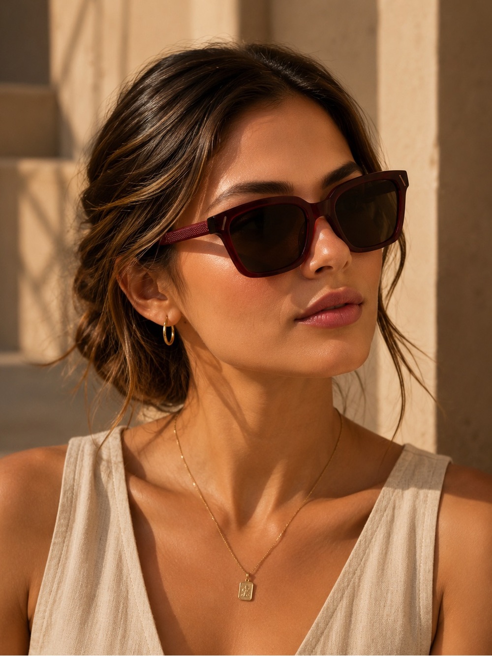 Victoria Beckham Guilloche Geometric Sunglasses, 57mm | Full Inclusion New